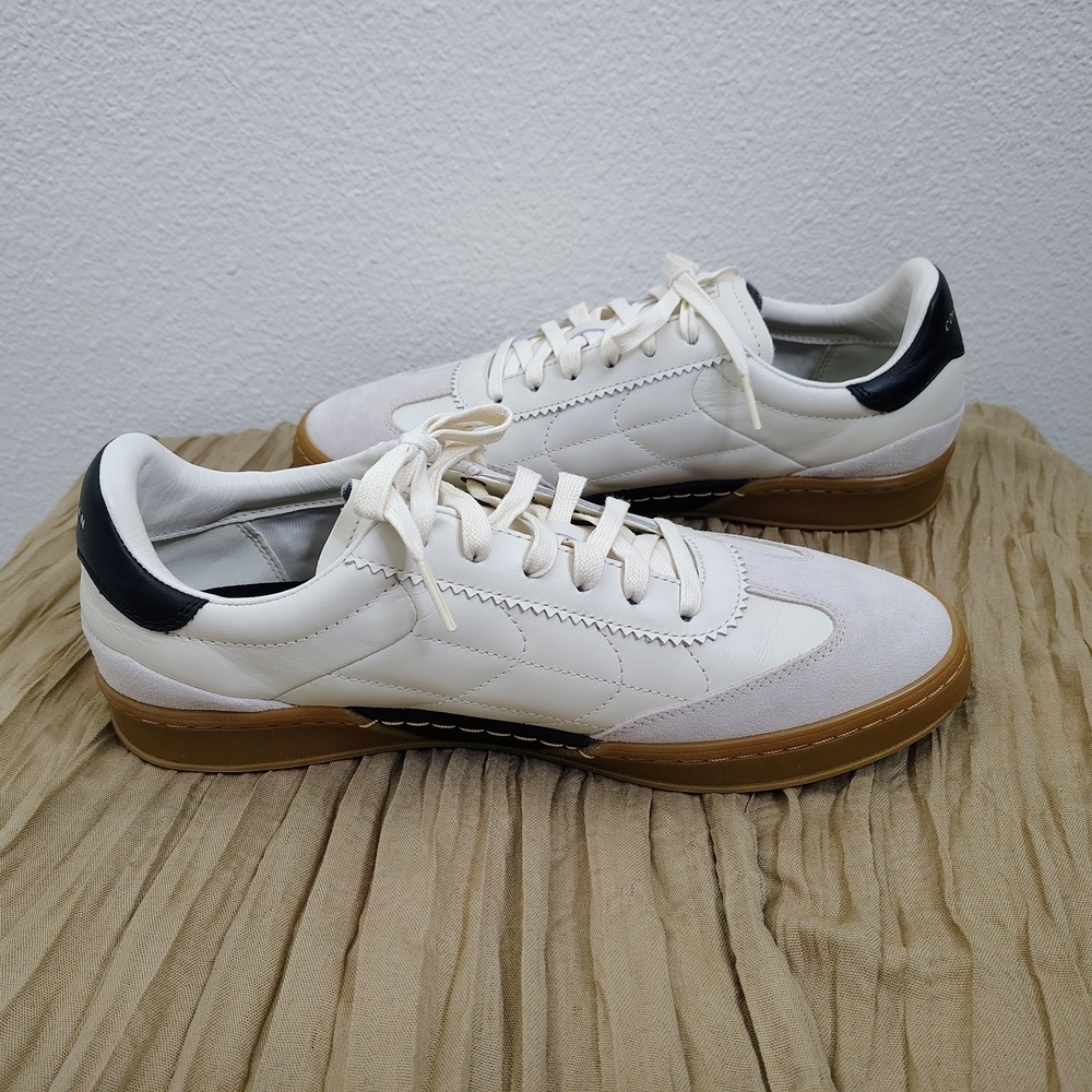Cole Haan GrandSeries Women’s Leather Sneakers White Gum Sole Size 10B - Picture 9 of 14